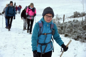 Saint-Front : les pieds dans la neige pour la Draille blanche