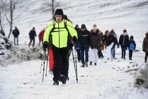 Saint-Front : les pieds dans la neige pour la Draille blanche