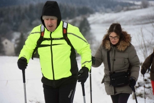 Saint-Front : les pieds dans la neige pour la Draille blanche