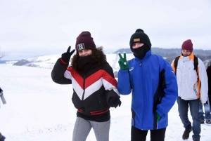 Saint-Front : les pieds dans la neige pour la Draille blanche