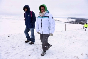 Saint-Front : les pieds dans la neige pour la Draille blanche