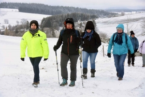 Saint-Front : les pieds dans la neige pour la Draille blanche