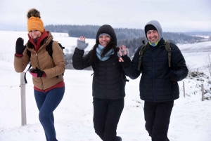 Saint-Front : les pieds dans la neige pour la Draille blanche