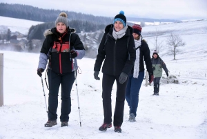 Saint-Front : les pieds dans la neige pour la Draille blanche