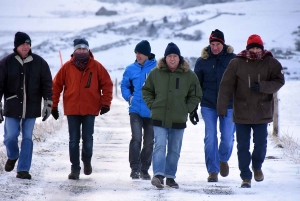 Saint-Front : les pieds dans la neige pour la Draille blanche