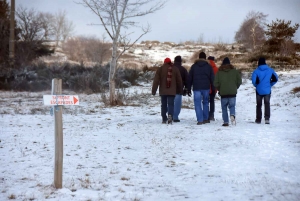 Saint-Front : les pieds dans la neige pour la Draille blanche