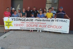 Yssingeaux : pétanque, soupe aux choux et bal gratuit à &quot;Veyrac&quot; le samedi 6 août