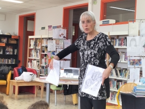 Monistrol-sur-Loire : rencontre avec une auteure et illustratrice au CDI du collège du Monteil