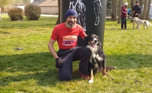 Monistrol-sur-Loire : Philippe Bourgeois 3e au Trophée Fédéral Terre de cani cross