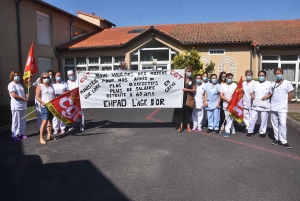 Monistrol-sur-Loire : le personnel de l&#039;Ehpad attend toujours des moyens supplémentaires