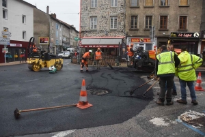 Yssingeaux : une première &quot;tête de punaise&quot; sortie au giratoire de la Calade