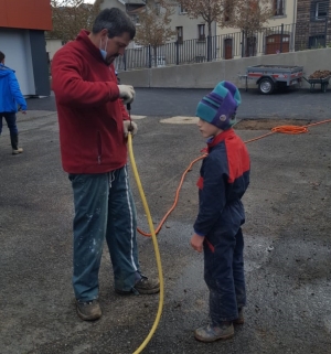 Yssingeaux : 50 plants de bambous plantés dans la cour de l&#039;école Saint-Gabriel