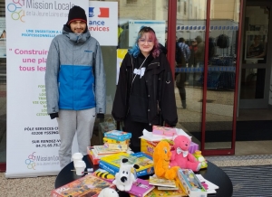 Une belle moisson de jouets au profit des Restos du Coeur par la Mission locale