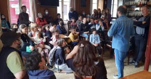 Saint-Pal-de-Chalencon : 50 participants à la balade contée du patrimoine