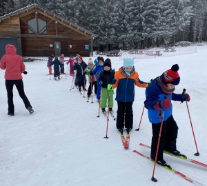 Lapte : nouvelle séance de ski dans le Meygal pour les écoliers du Petit Suc