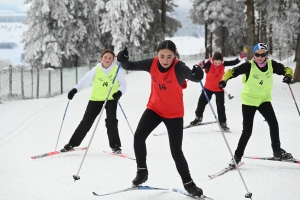 Ski de fond : les titres UNSS distribués aux Estables pour les collèges et les lycées