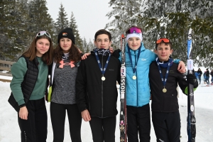 Ski de fond : les titres UNSS distribués aux Estables pour les collèges et les lycées