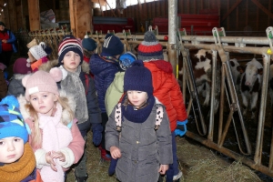 L’école à la ferme pour les maternelles de Grazac