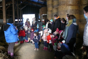 L’école à la ferme pour les maternelles de Grazac