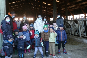 L’école à la ferme pour les maternelles de Grazac