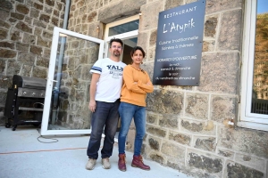 Montfaucon-en-Velay : un restaurant L&#039;Atypik et une boutique ouvrent dans l&#039;ancien couvent