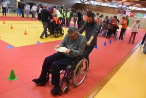 Yssingeaux : une rencontre sportive appréciée pour des personnes en situation de handicap