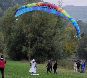 A Retournac, les hommes-oiseaux ont visé juste en parapente