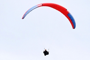 A Retournac, les hommes-oiseaux ont visé juste en parapente