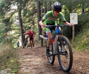 VTT : les jeunes de l&#039;UC Puy-en-Velay sur le Roc&#039;Azur