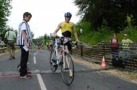 Le parc à vélo où l&#039;on s&#039;équipe pour un circuit de 24 km.