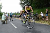 Le parc à vélo où l&#039;on s&#039;équipe pour un circuit de 24 km.