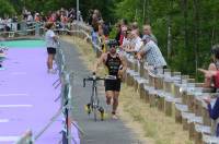 Théo Debard a semé les autres triathlètes lors de l&#039;épreuve de cyclisme.