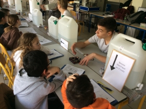 Monistrol-sur-Loire : rencontre entre étudiants et écoliers au &quot;Château&quot;