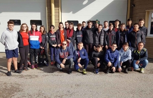 Dunières : quatre podiums pour les pompiers au cross départemenal