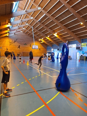 Les basketteurs U13 ont passé la première étape du Challenge benjamins