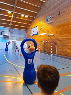 Les basketteurs U13 ont passé la première étape du Challenge benjamins