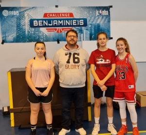 Les basketteurs U13 ont passé la première étape du Challenge benjamins