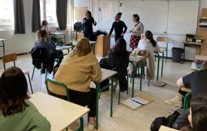 Yssingeaux : quand le théâtre fait irruption en classe...