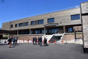 Yssingeaux : le chantier du lycée public Emmanuel-Chabrier dans sa phase finale