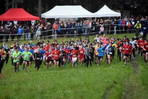 Cross des pompiers de Haute-Loire : les cadets et les féminines