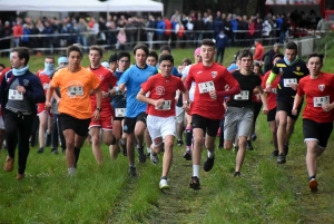 Cross des pompiers de Haute-Loire : les cadets et les féminines