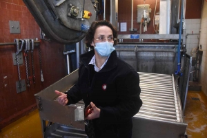 Marie-Josée Pelletier, la directrice de l&#039;abattoir