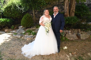 Mariage : Marie et Bruno à Saint-Maurice-de-Lignon