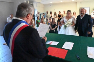 Mariage : Marie et Bruno à Saint-Maurice-de-Lignon