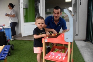 Bas-en-Basset : la micro-crèche fête les vacances avec les familles