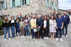 Retournac : Jean et Yvonne Gibert fêtent leurs noces de platine