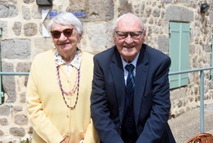 Retournac : Jean et Yvonne Gibert fêtent leurs noces de platine