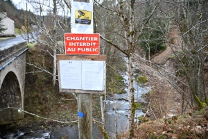 Micro-centrale hydro-électrique sur la rivière Auze : les travaux commencés puis suspendus