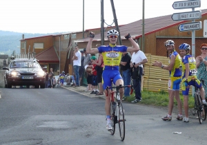 Crédit VCV Nicolas Thomasson dernier vainqueur du VCV à Allègre