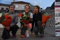 Le podium féminin des 10 km. Photo Lucien Soyere